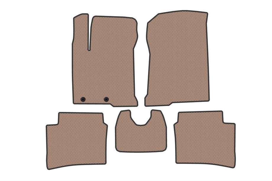 Hyundai Bayon 2021- Gummimatten Carsuit (Beige) Image