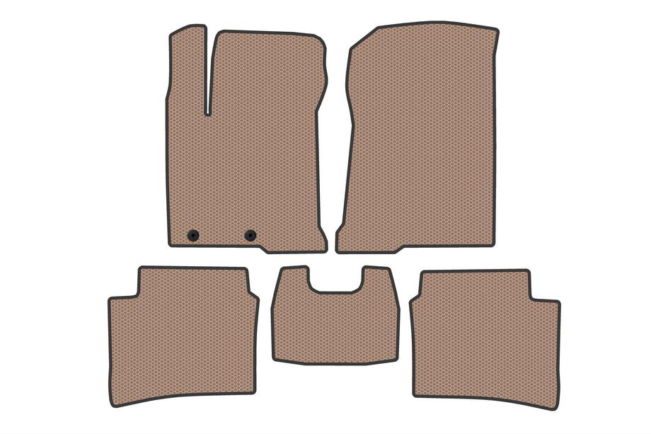 Hyundai I-20 2020- Gummimatten Carsuit (Beige) Image
