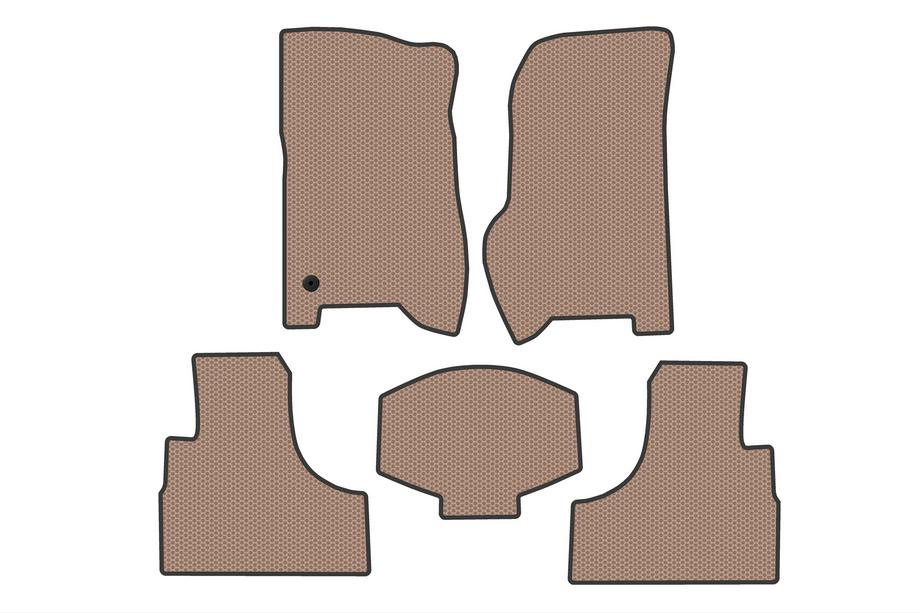 Jeep Cherokee/Liberty 2002-2007 Gummimatten Carsuit (Beige) Foto 1