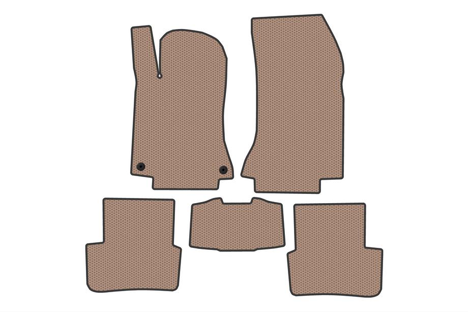 Mercedes B-class W246 2011-2018 Gummimatten Carsuit (Beige) Image