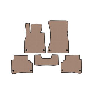 Gummifußmatten Carsuit (Short, Beige) Mercedes S-class W222 2013-2022 Foto 1