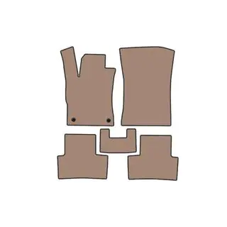 Gummimatten Carsuit (Benzin, beige)