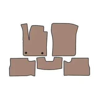 Gummimatten Carsuit (Elektro, Beige) Foto 1