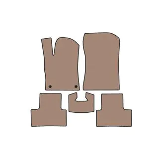 Gummimatten Carsuit (Beige)