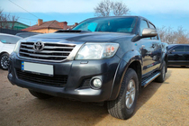 Toyota Hilux 2006-2015 Seitenschweller Sunrise (2 Stk., Aluminium) Foto 1