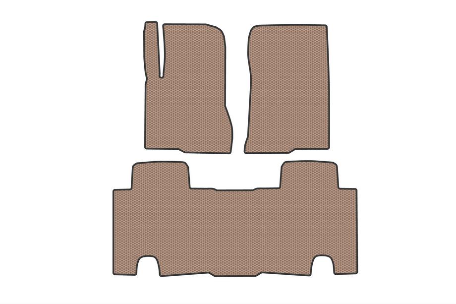 SsangYong Musso II 2018– Gummimatten Carsuit (Beige) Image