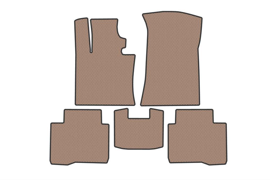 SsangYong Torres 2022– Gummimatten Carsuit (Benzin, beige) Image