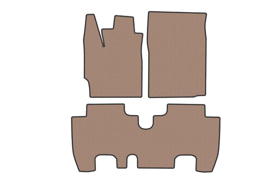 Toyota Urban Cruiser 2009-2014 Gummimatten Carsuit (Beige) Image
