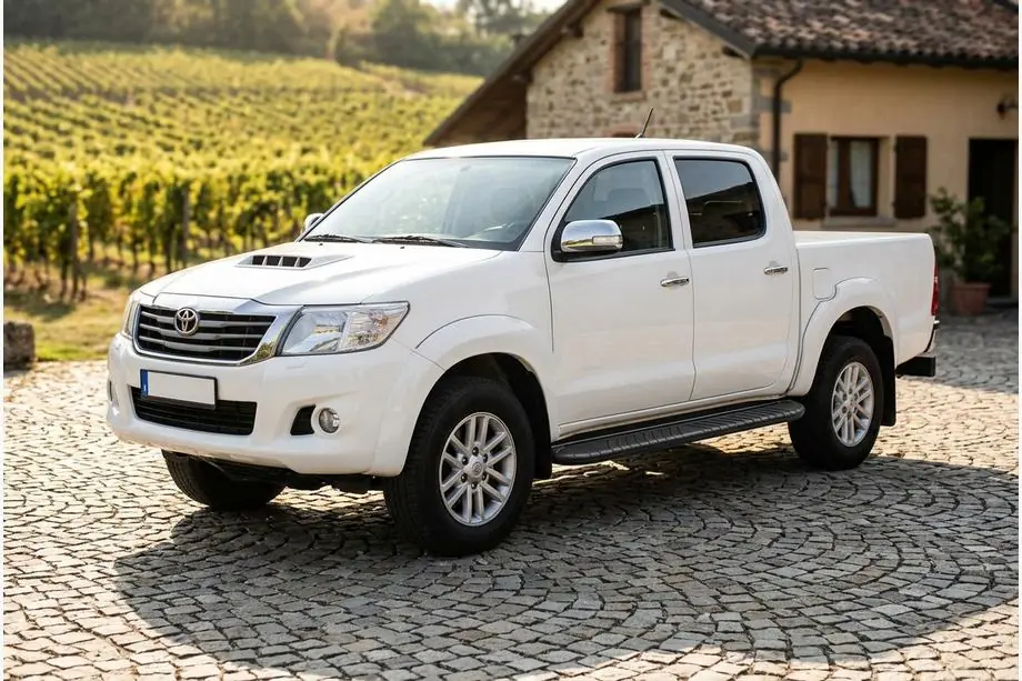Toyota Hilux 2006-2015 Seitenschweller Bosphorus Black (2 Stk., Aluminium) Image