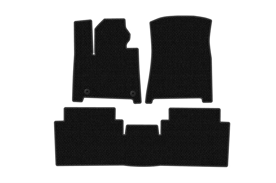 Hyundai Santa Fe 5 2023- Gummimatten Carsuit (2 Reihen, Schwarz) Image