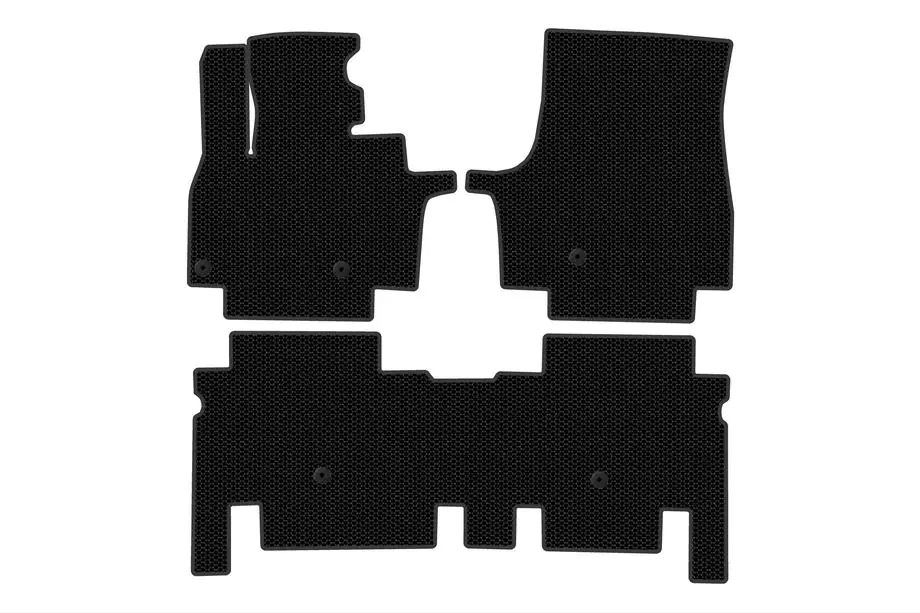 KIA EV9 Gummimatten Carsuit (2 Reihen, Schwarz) Image