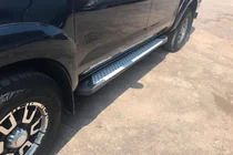 Toyota Hilux 2006-2015 Trittbretter Allmond Grey (2 Stk., Aluminium) Foto 1