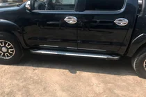 Toyota Hilux 2006-2015 Trittbretter Allmond Grey (2 Stk., Aluminium) Foto 4