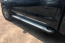 Toyota Hilux 2006-2015 Trittbretter Allmond Grey (2 Stk., Aluminium) Foto 5
