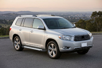 Toyota Highlander 2008-2013 Trittbretter Allmond Grey (2 Stk., Aluminium) Foto 1
