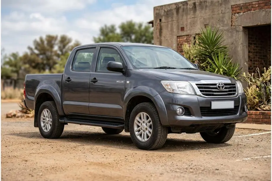 Toyota Hilux 2006-2015 Trittbretter Allmond Black (2 Stk., Aluminium) Image