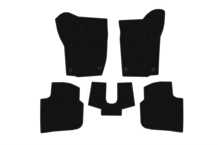 Seat Toledo 2012-2019 Gummimatten Carsuit (Schwarz) Image
