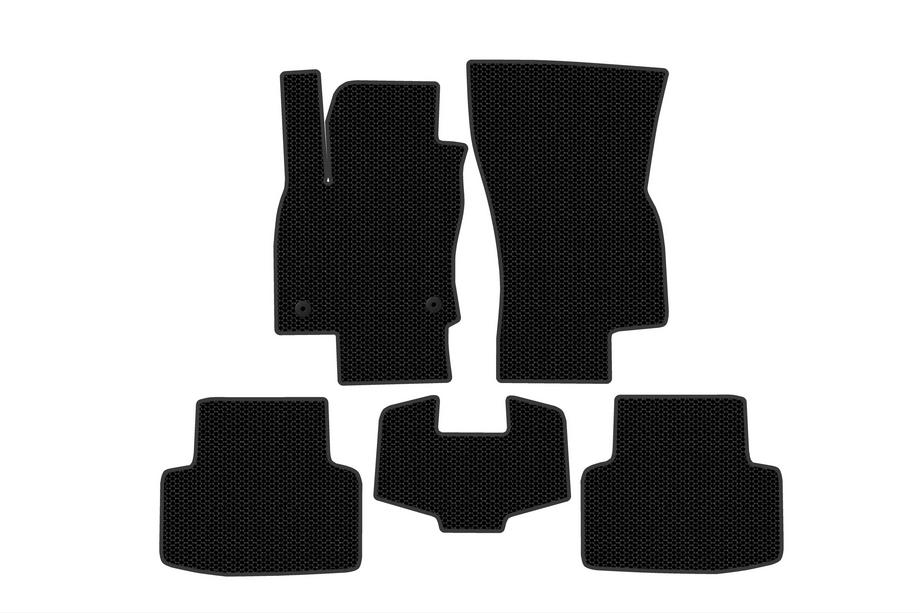 Volkswagen Taos/Tharu 2018–2024 Gummimatten Carsuit (Schwarz) Image