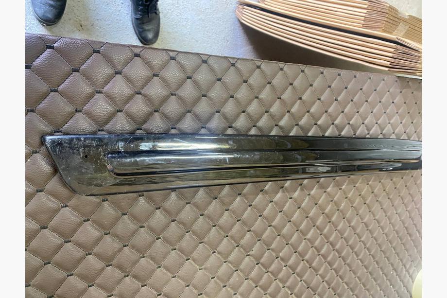 Chevrolet Lacetti 2003-2024 Reduzierter Winter-Kühlergrill (unten) glänzend Foto 3