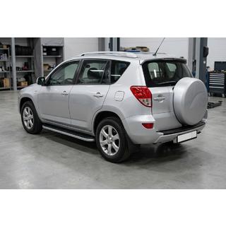 Seitenschweller Tayga Grey (2 Stk., Aluminium) Toyota Rav 4 2006-2013 Foto 1
