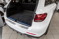 Mercedes GLC X253 2015-2022 Heckstoßstangenschutz Carmos (2019-2022, Edelstahl) Foto 3
