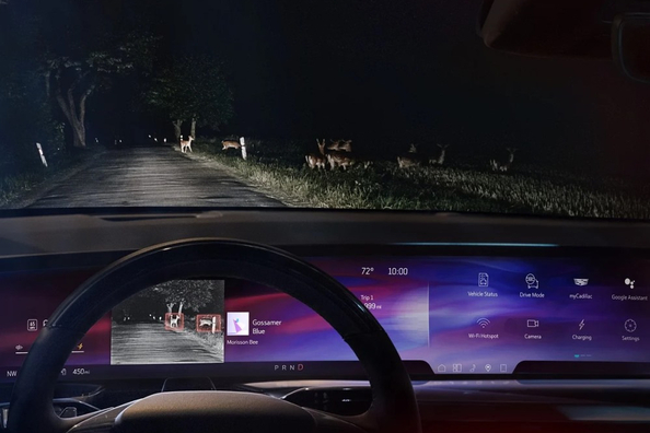 Wie funktioniert Nachtsicht im Auto?