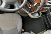 DAF XF105 2005-2013 Textil Fußmatten Deluxe (Schwarz) Foto 4