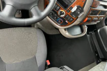 DAF XF105 2005-2013 Textil Fußmatten Premium (Schwarz) Foto 4