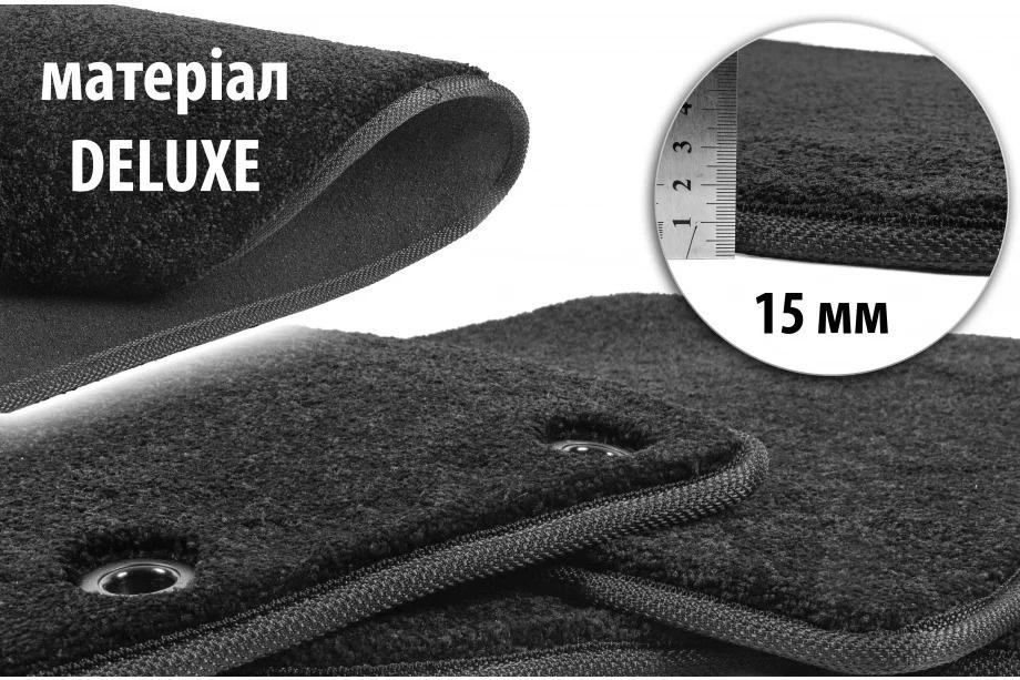 Man TGS 2007–2020 Textil Fußmatten Deluxe (Schwarz) Image