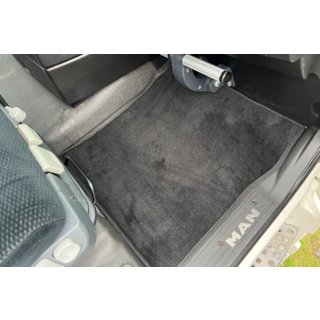 Textil Fußmatten Classic (Schwarz) MAN TGX 2007-2020 Foto 2