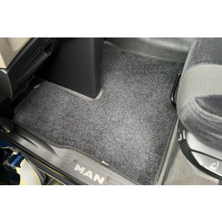 Textil Fußmatten Deluxe (Schwarz) Foto 1