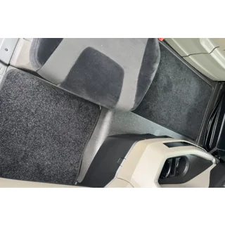 Textil Fußmatten Deluxe (Schwarz) Foto 4