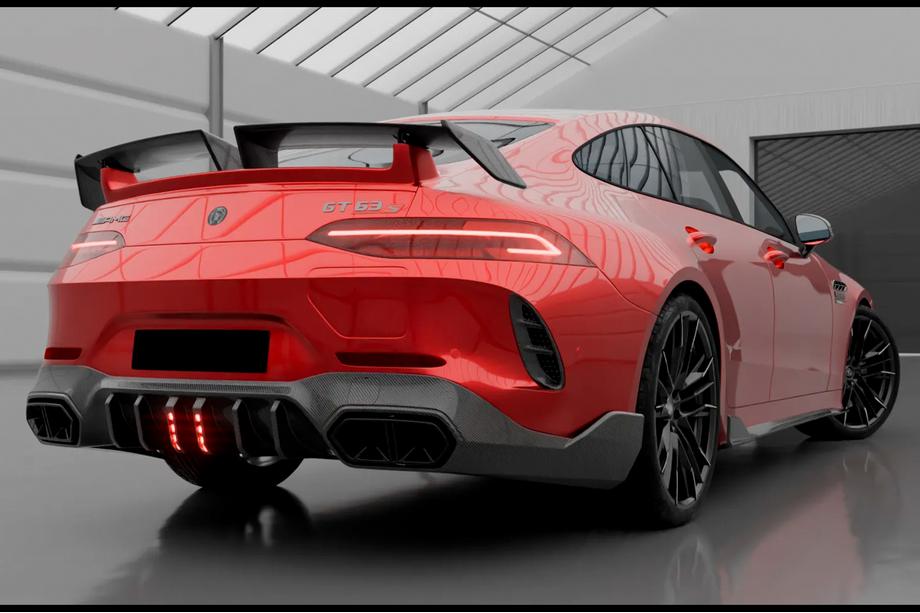 Mercedes AMG GT 4 X290 2018- LRT Carbon Bodykit (für GT63 2018-2022) Foto 7