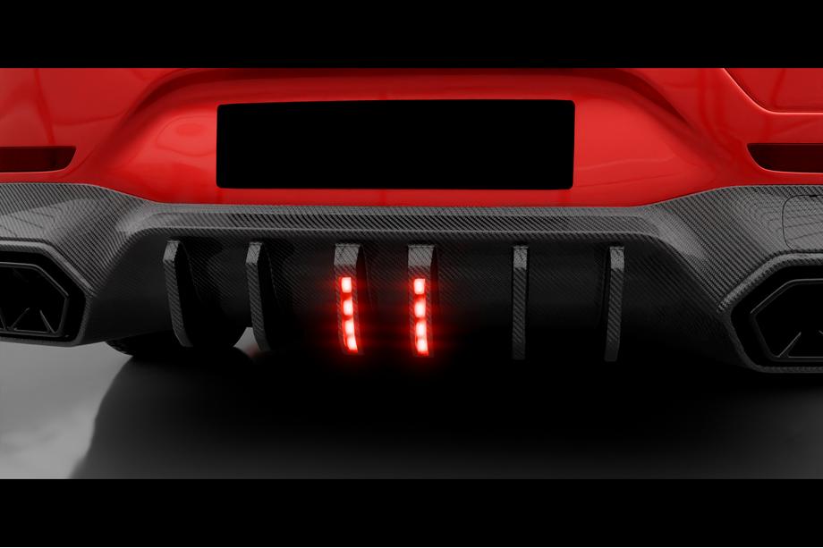 Mercedes AMG GT 4 X290 2018- LRT Carbon Bodykit (für GT63 2018-2022) Foto 5
