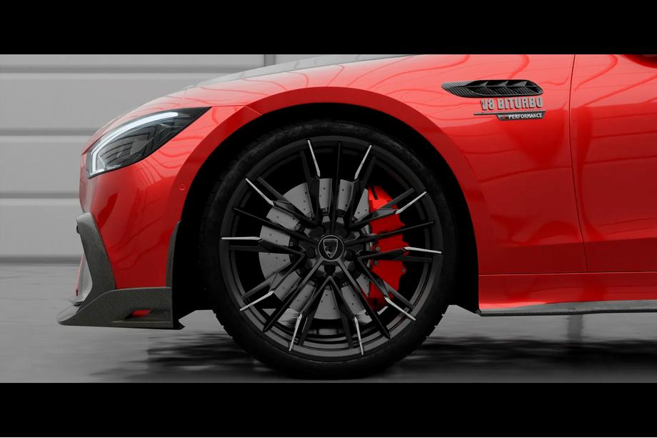 Mercedes AMG GT 4 X290 2018- LRT Carbon Bodykit (für GT63 2018-2022) Foto 6