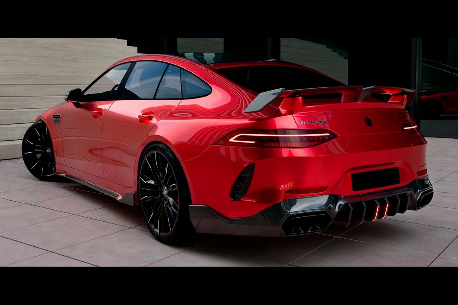 Mercedes AMG GT 4 X290 2018- LRT Carbon Bodykit (für GT63 2018-2022) Foto 2