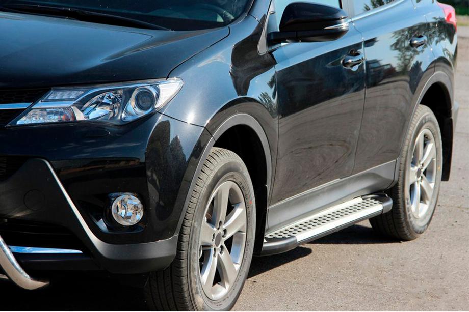 Toyota Rav 4 2013-2018 Trittbretter Allmond Grey (2 Stk., Aluminium) Image