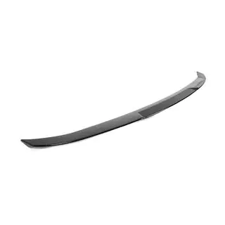 M4-Style V-2 Heckspoiler (Schwarz Glanz) Foto 4