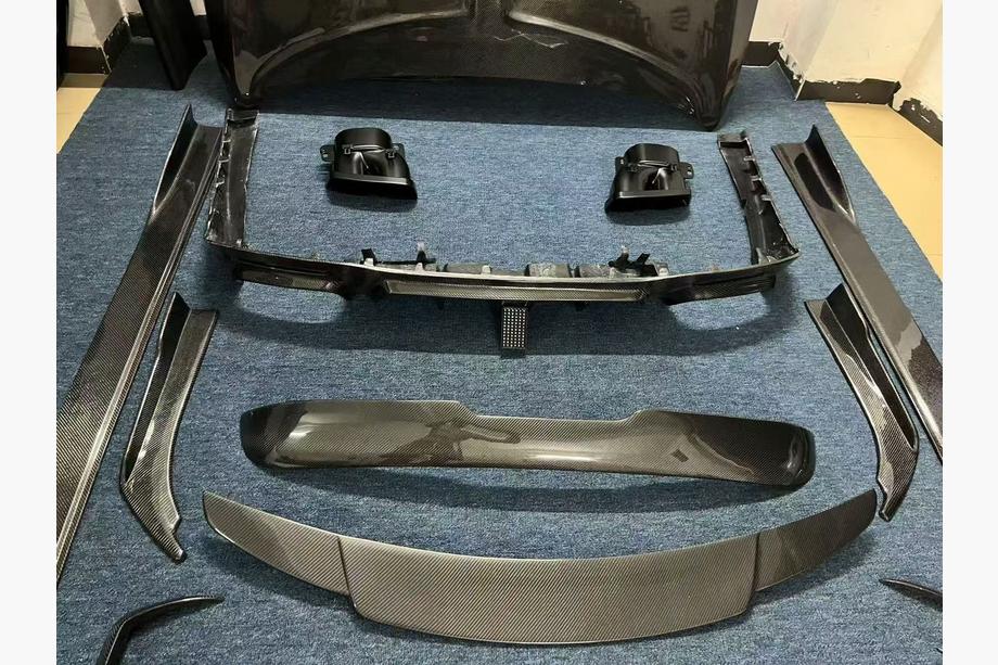 Mercedes S-class W222 2013-2022 MNSR Bodykit (Carbon, 2018+) Foto 4