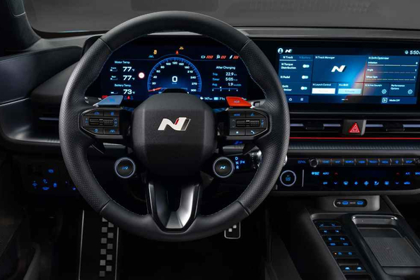 Hyundai IONIQ 6 N 2025: Das schnellste Elektro-Limousinenmodell der Marke Foto 6