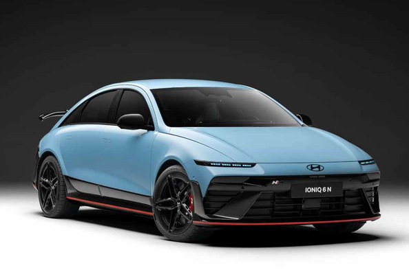Hyundai IONIQ 6 N 2025: Das schnellste Elektro-Limousinenmodell der Marke Foto 1