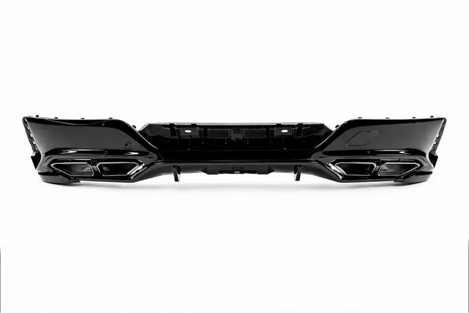 BMW 7 Series G70/G71 2022- Heckdiffusor mit Endrohren (für M760, M-Sport und i7 M70) Foto 3