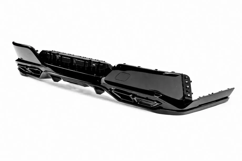 BMW 7 Series G70/G71 2022- Heckdiffusor mit Endrohren (für M760, M-Sport und i7 M70) Foto 4