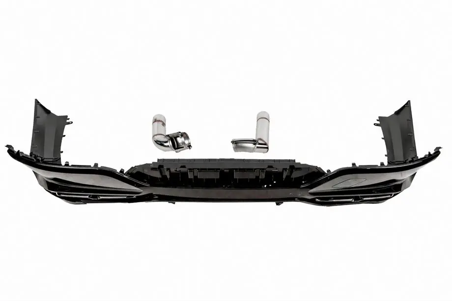 BMW 7 Series G70/G71 2022- Heckdiffusor mit Endrohren (für M760, M-Sport und i7 M70) Foto 6