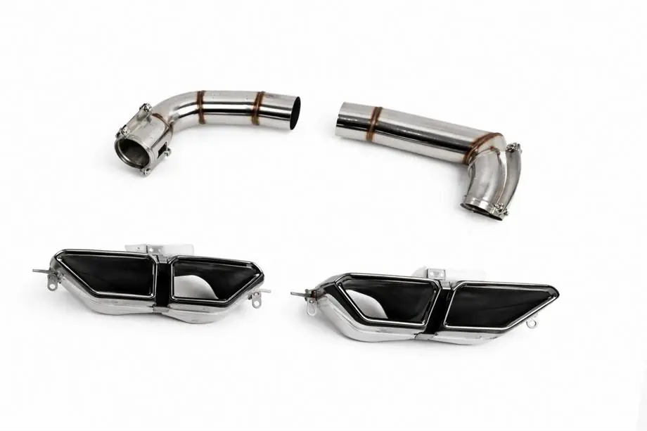 BMW 7 Series G70/G71 2022- Heckdiffusor mit Endrohren (für M760, M-Sport und i7 M70) Foto 9