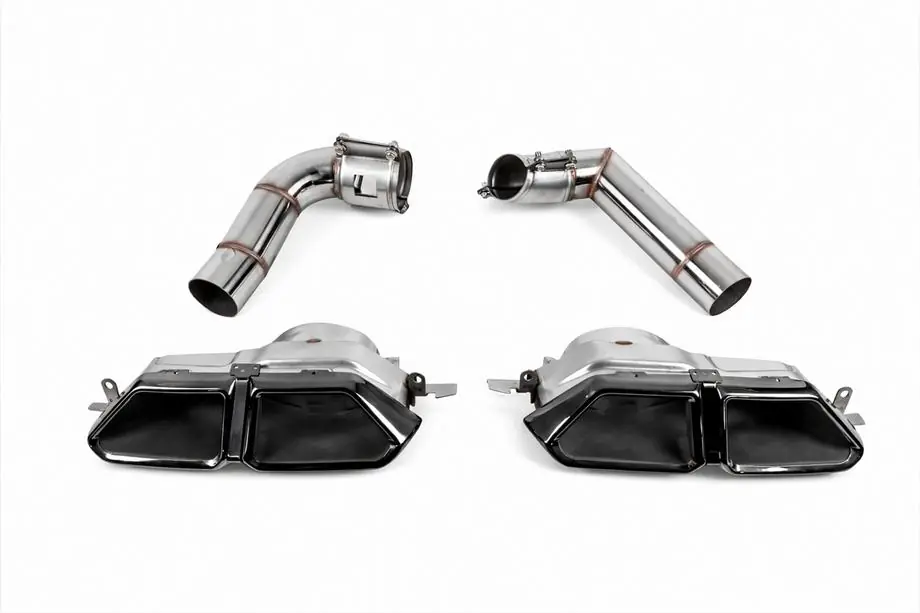 BMW 7 Series G70/G71 2022- Heckdiffusor mit Endrohren (für M760, M-Sport und i7 M70) Foto 13