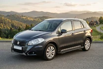 Suzuki SX4 S-Cross 2013-2016 Trittbretter Allmond Black (2 Stk., Aluminium) Foto 1