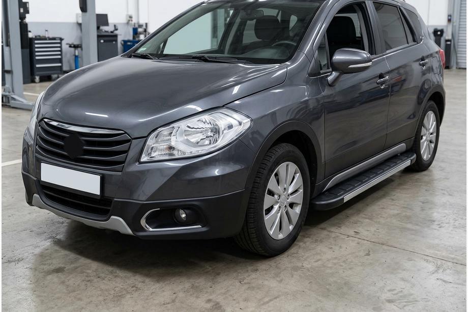 Suzuki SX4 S-Cross 2013-2016 Trittbretter Duru (2 Stk., Aluminium) Image