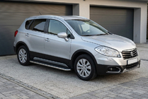 Suzuki SX4 S-Cross 2013-2016 Trittbretter Maydos V1 (2 Stk., Aluminium & Edelstahl) Foto 1