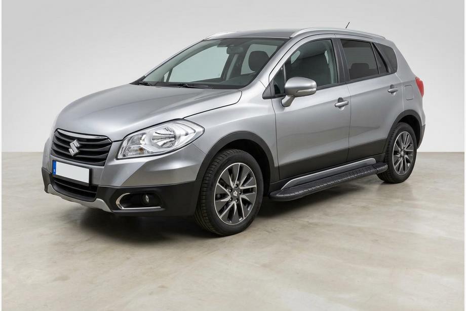 Suzuki SX4 S-Cross 2013-2016 Seitenschweller Bosphorus Black (2 Stk., Aluminium) Image